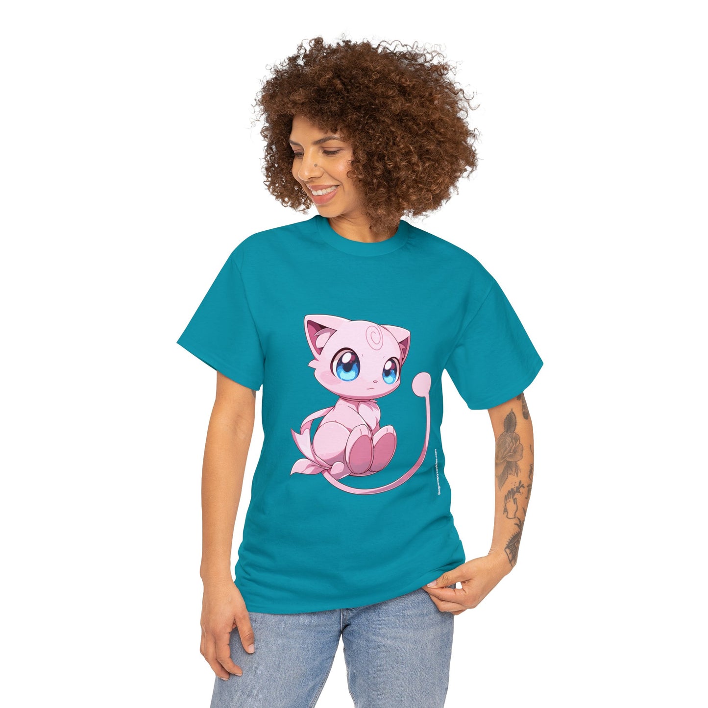 Pokemon - Mew Mew Unisex Heavy Cotton Tee