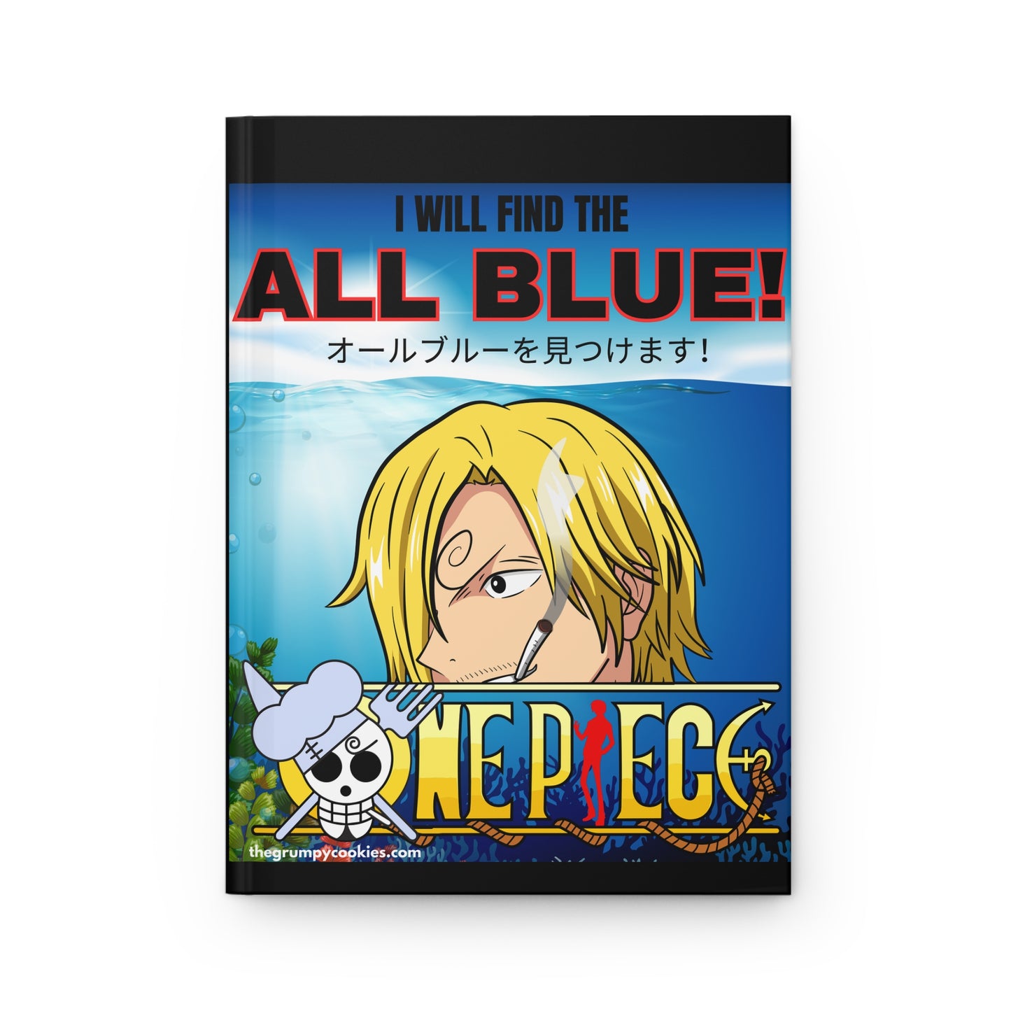 One Piece - The All Blue Hardcover Journal