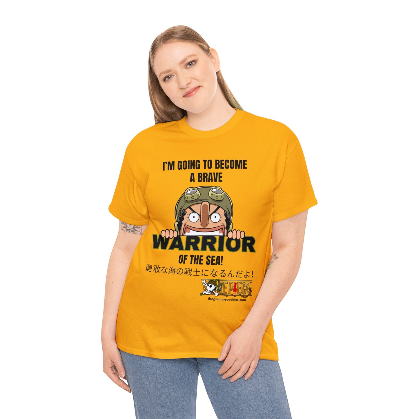 One Piece - Brave Warrior of the Sea Unisex Heavy Cotton Tee