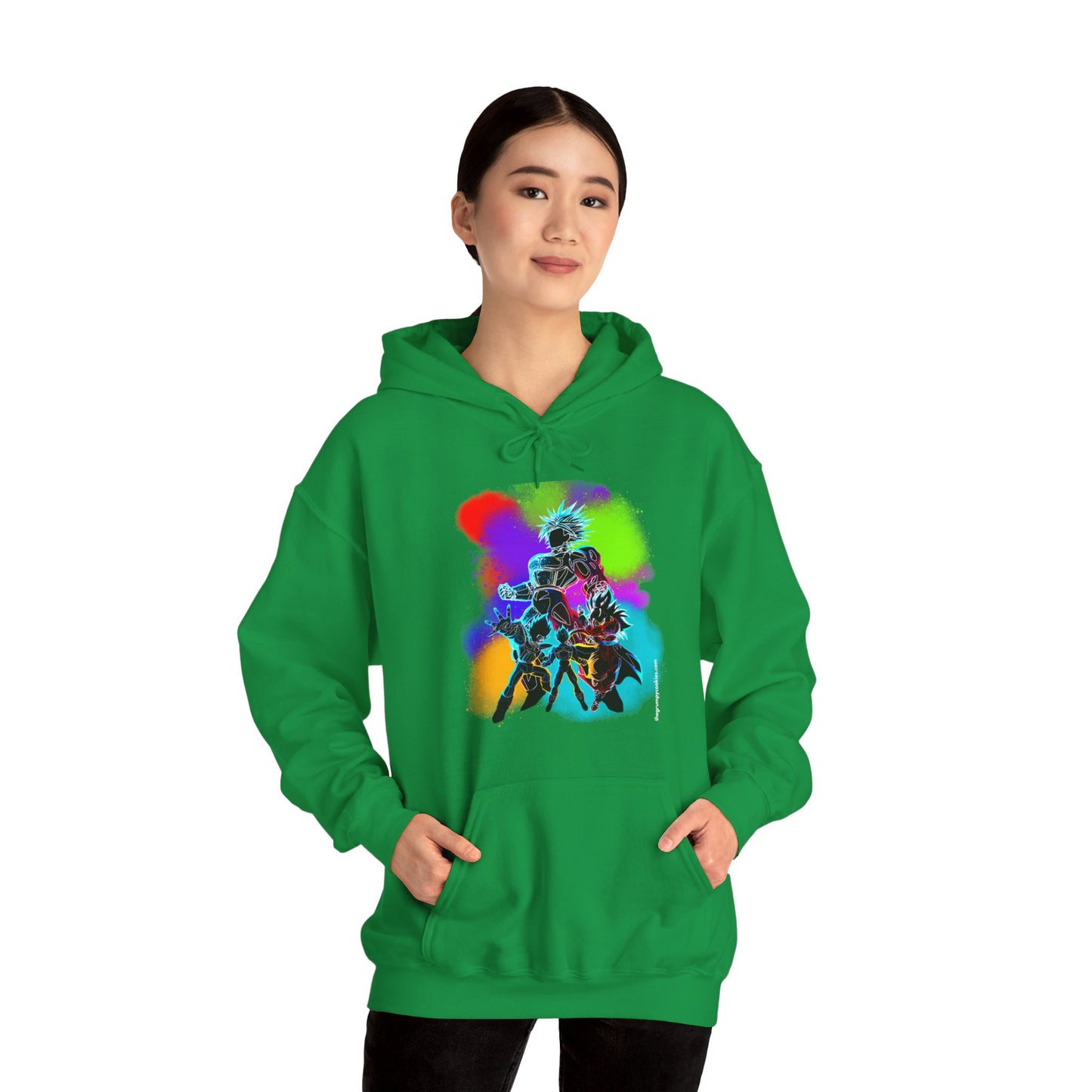 Dragon Ball - Technicolor Unisex Heavy Blend™ Hooded Sweatshirt