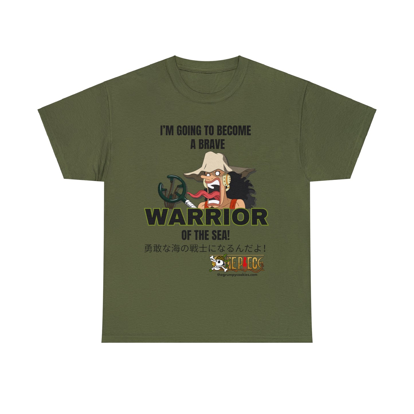 One Piece - Brave-ish Warrior of the Sea Unisex Heavy Cotton Tee