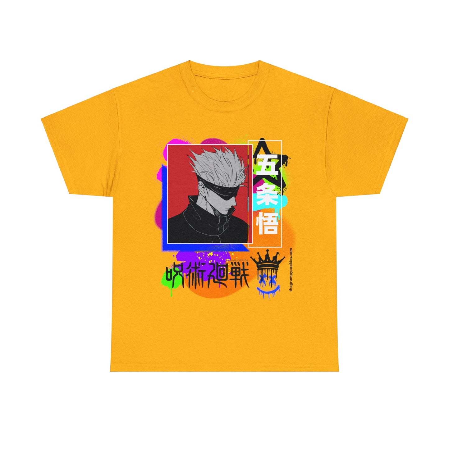 Jujutsu Kaisen - Emo Gojo Unisex Heavy Cotton Tee