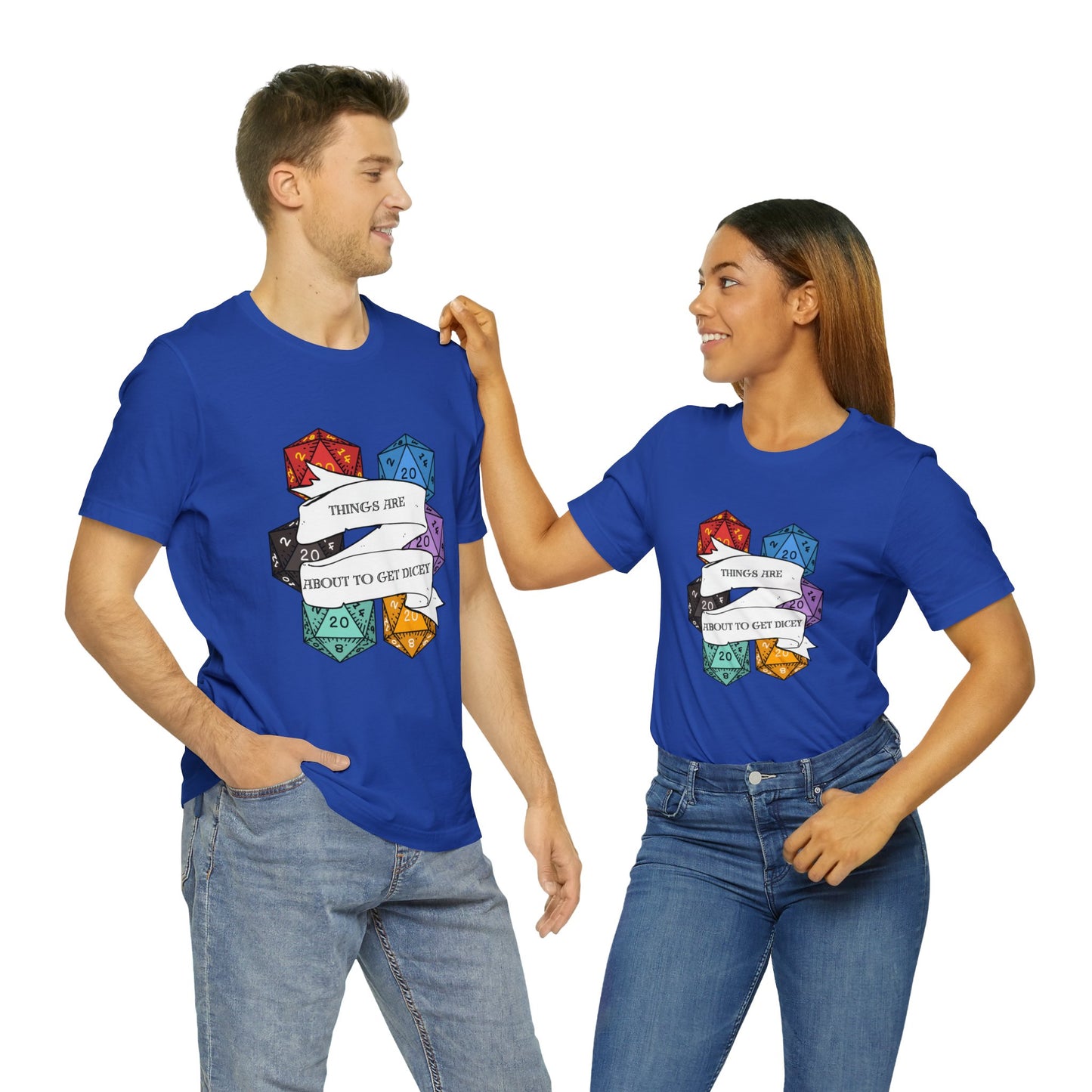 Dungeons & Dragons - Dicey Short Sleeve Tee
