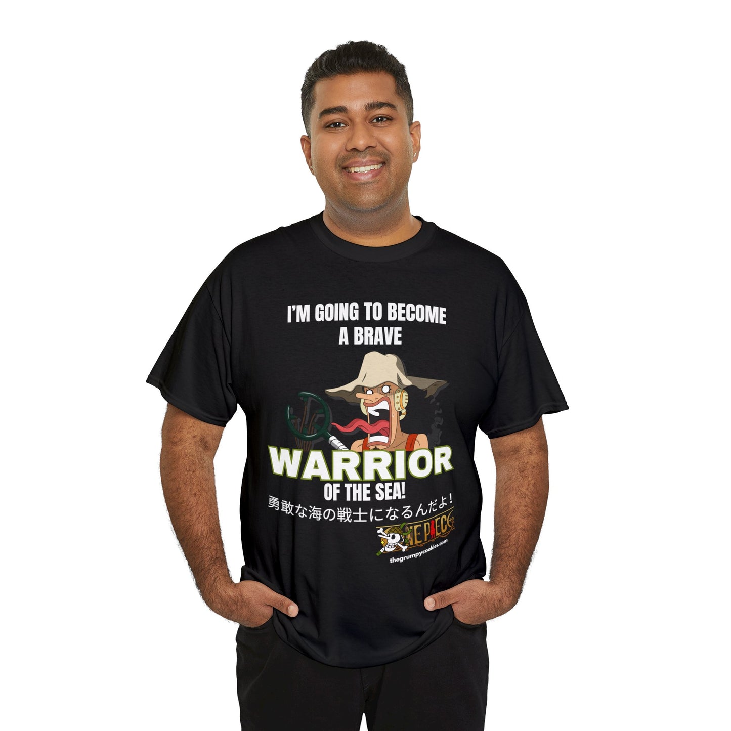 One Piece - Brave-ish Warrior of the Sea Unisex Heavy Cotton Tee