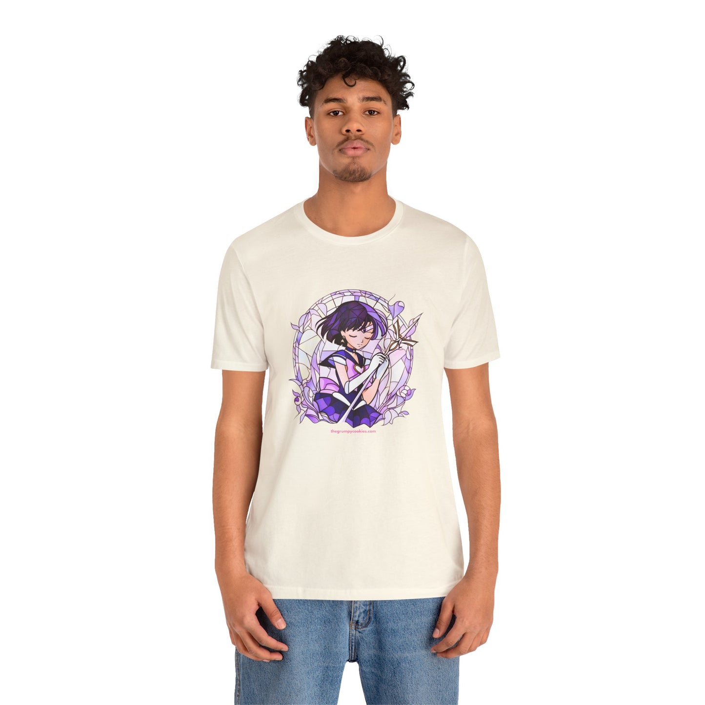 Sailor Moon - Sailor Saturn Jersey Short Sleeve Tee