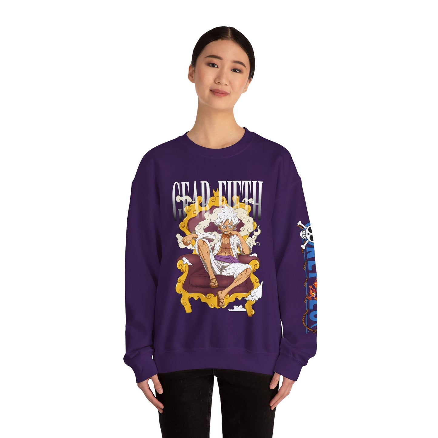 One Piece - Gear Fifth Unisex Heavy Blend™ Crewneck Sweatshirt