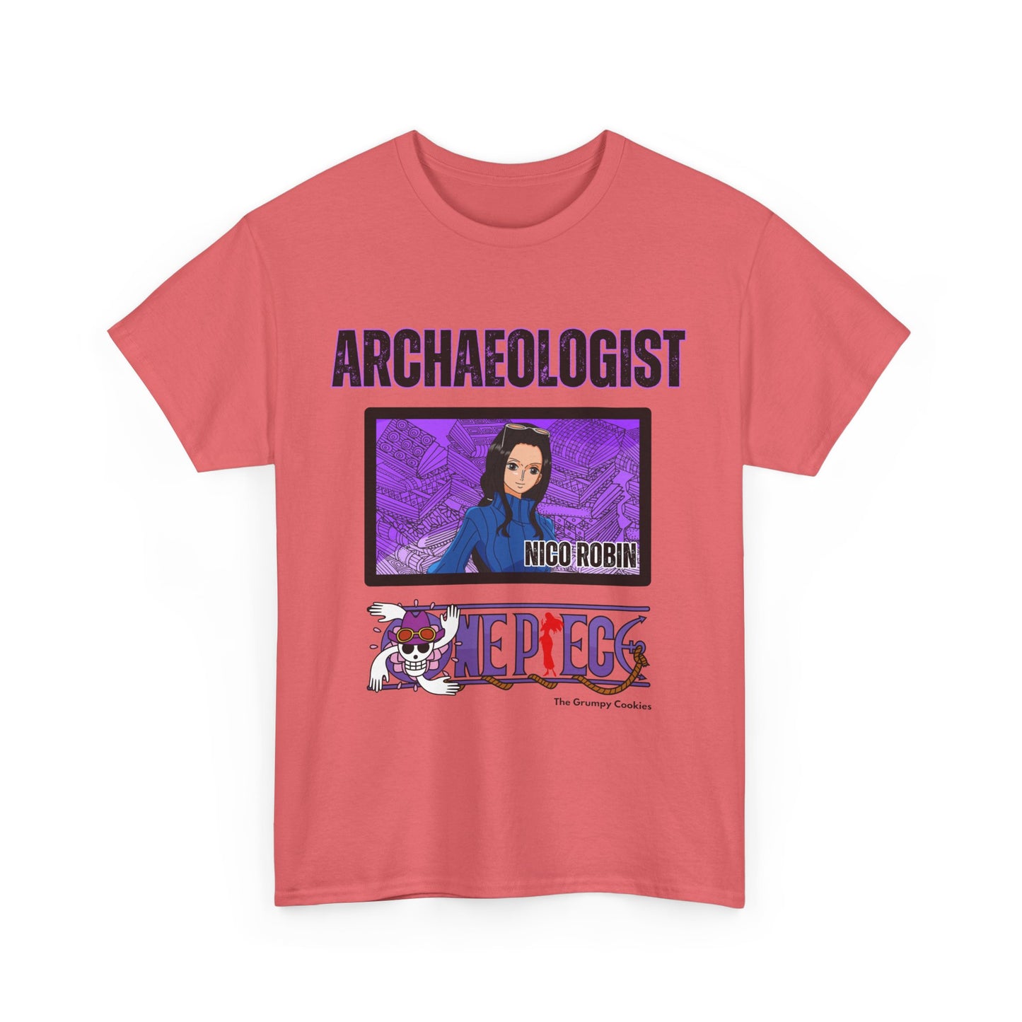 One Piece - Archaeologist Robin Unisex Heavy Cotton Tee
