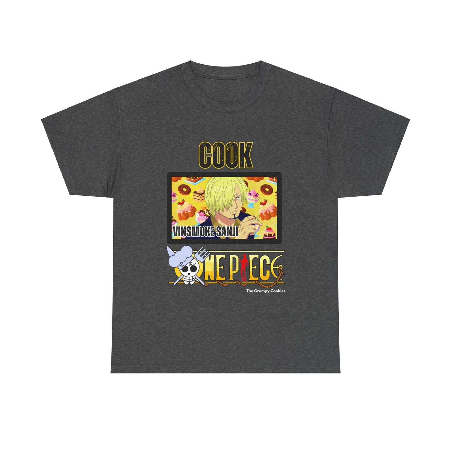 One Piece - Cook Sanji Unisex Heavy Cotton Tee
