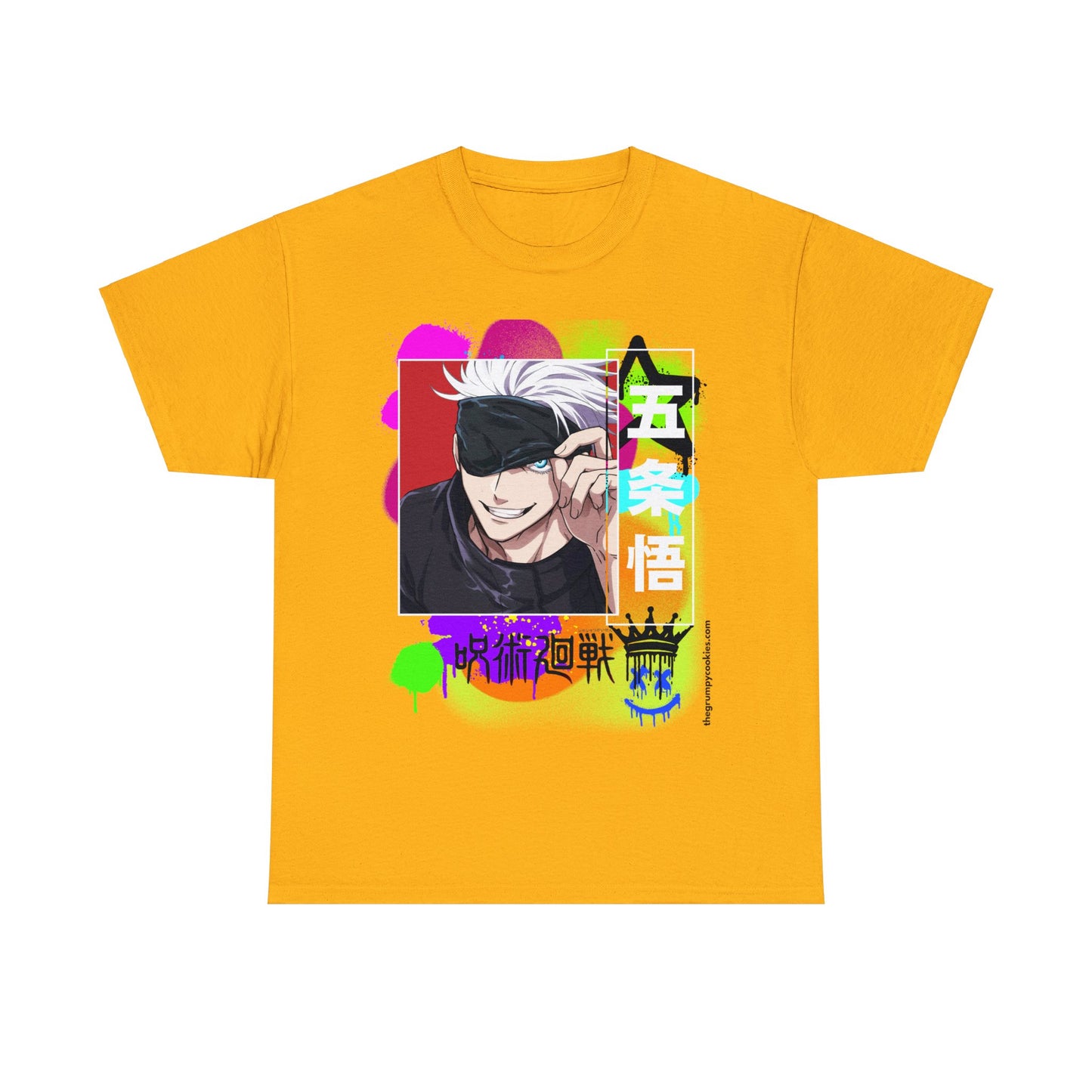 Jujutsu Kaisen - Peekaboo Gojo Unisex Heavy Cotton Tee