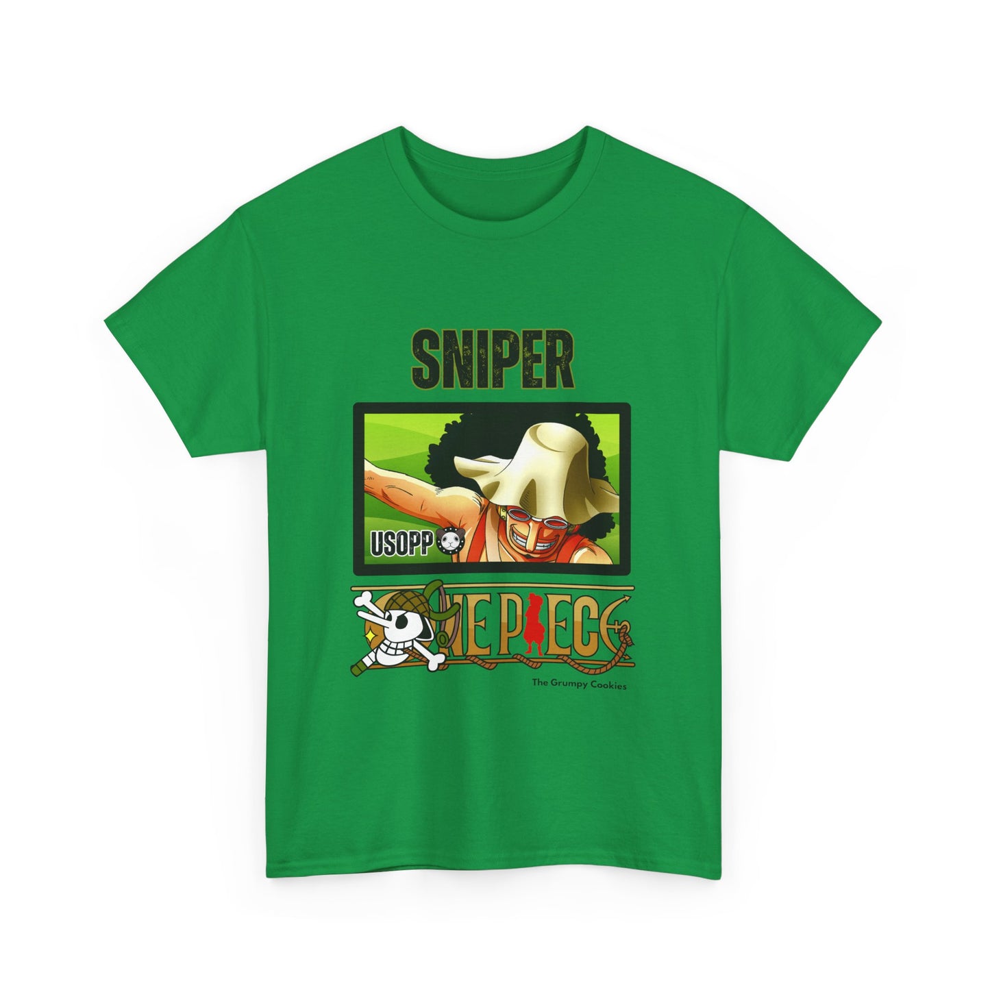 One Piece - Sniper Usopp Unisex Heavy Cotton Tee