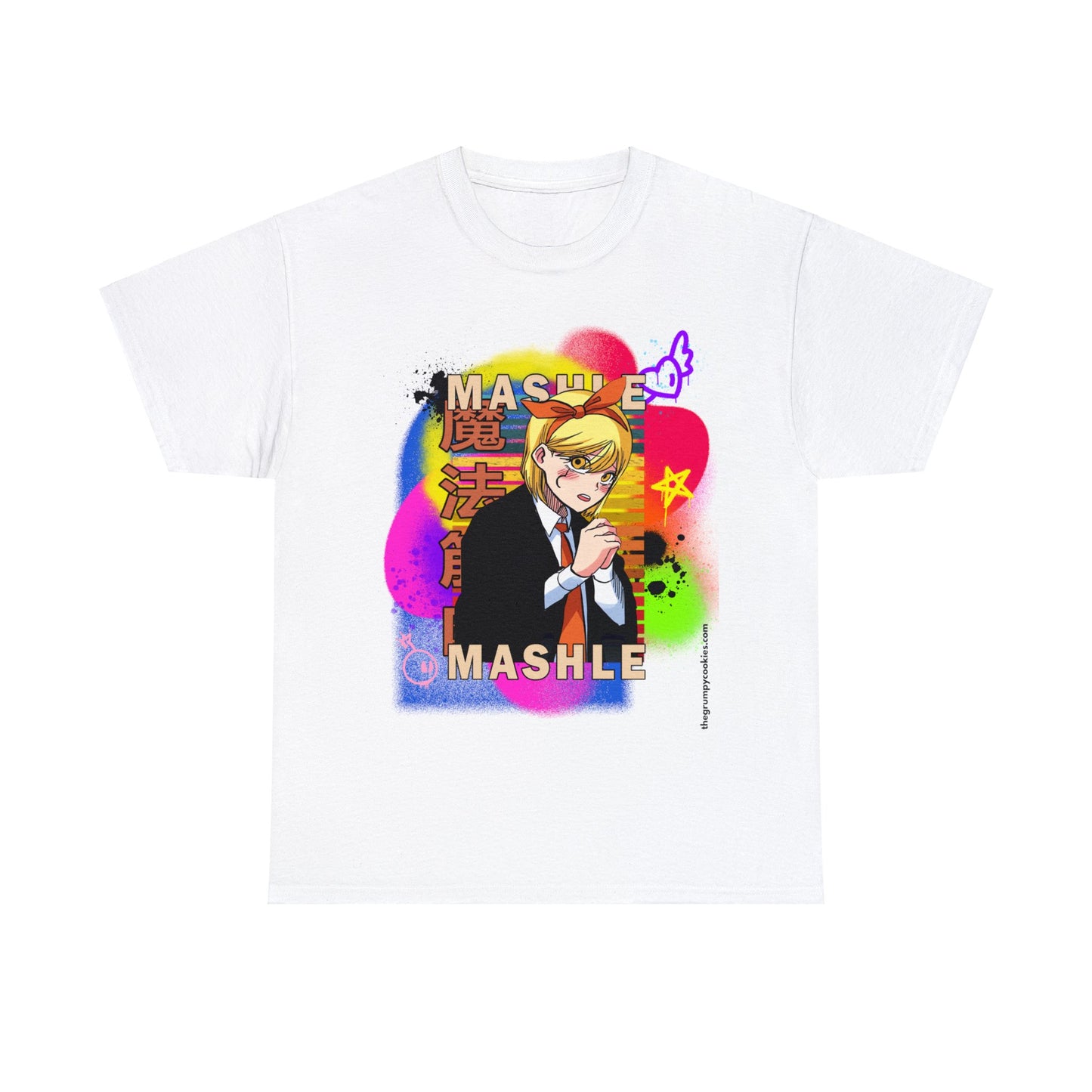 Mashle - Lemon Irvine Graffiti Unisex Heavy Cotton Tee