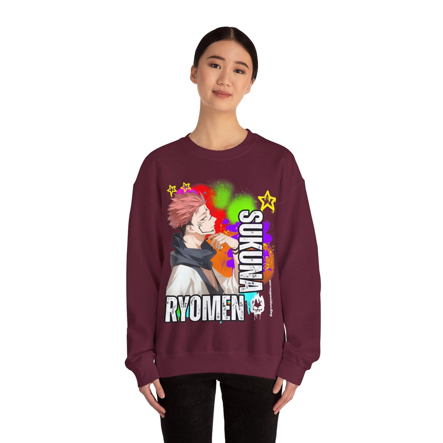 Jujutsu Kaisen - Sakuna Ryomen Unisex Heavy Blend™ Crewneck Sweatshirt