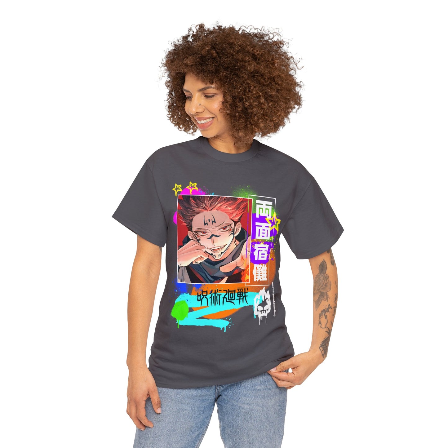 Jujutsu Kaisen - Sakuna being. . . Sakuna Unisex Heavy Cotton Tee