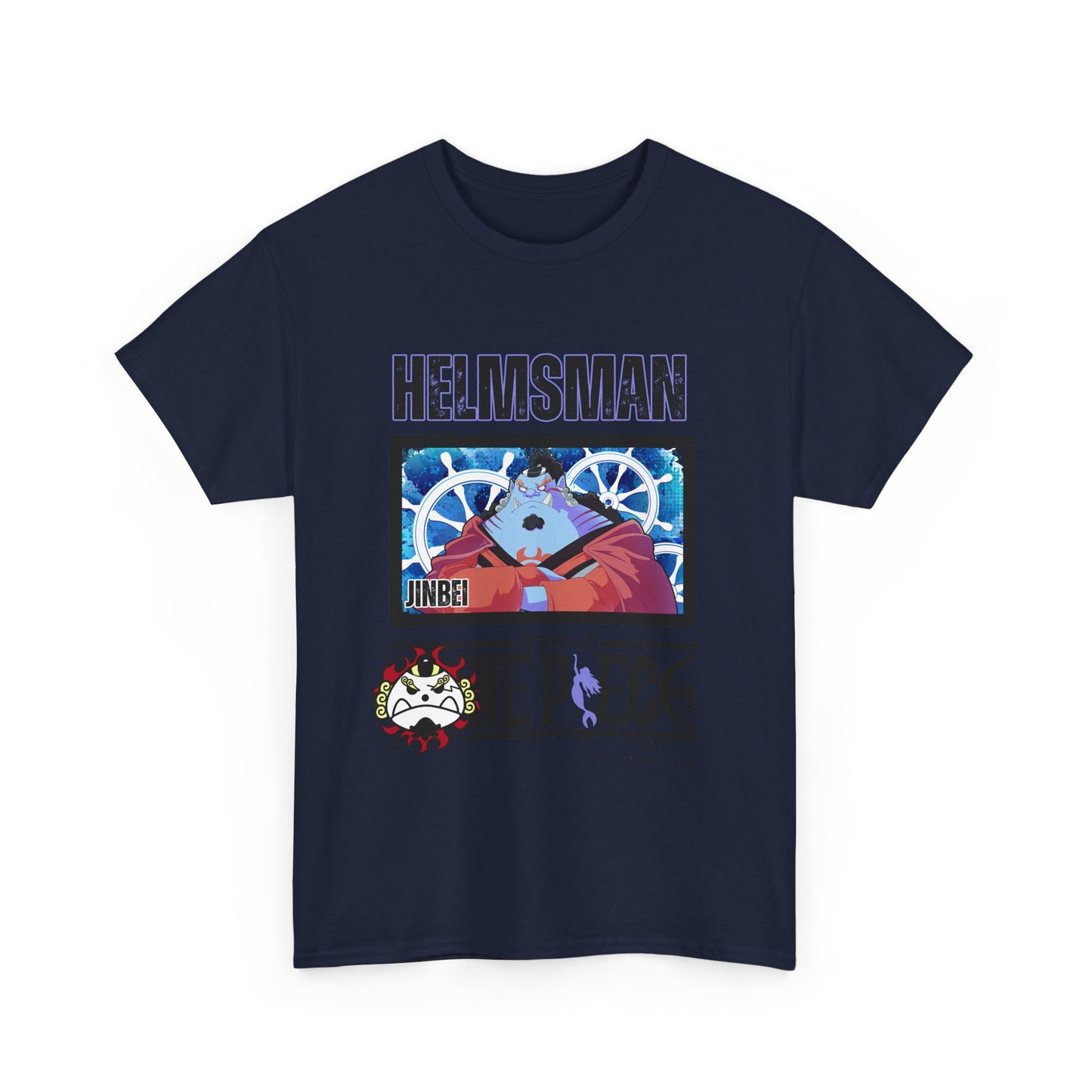 One Piece - Helmsman Jimbei Unisex Heavy Cotton Tee