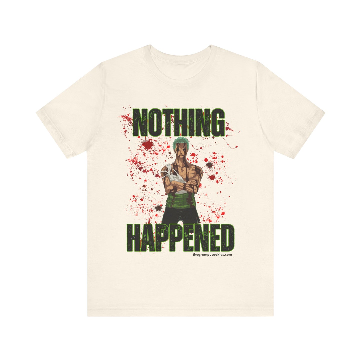 One Piece - Nothing Happened Unisex Jersey Short Sleeve Tee