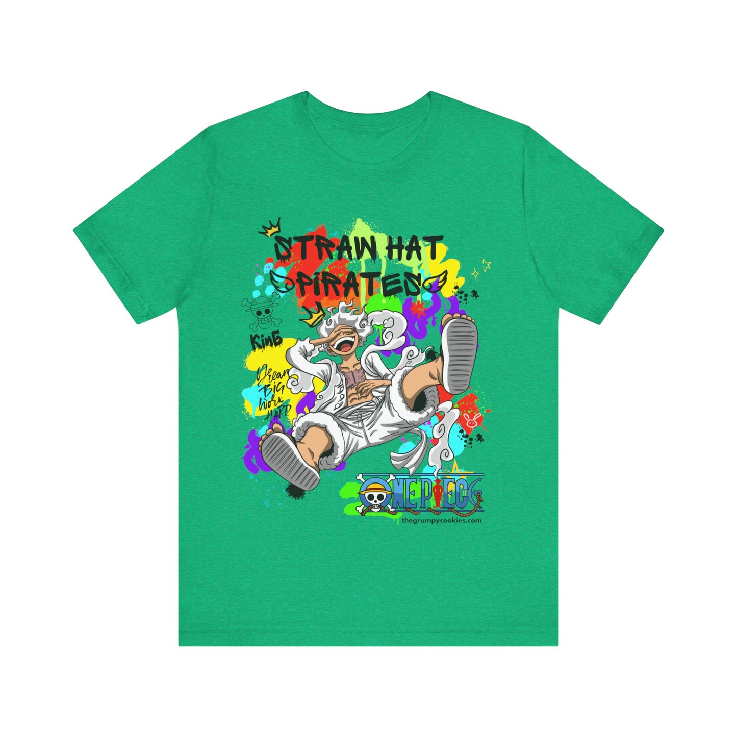 One Piece - Graffiti Luffy Unisex Jersey Short Sleeve Tee