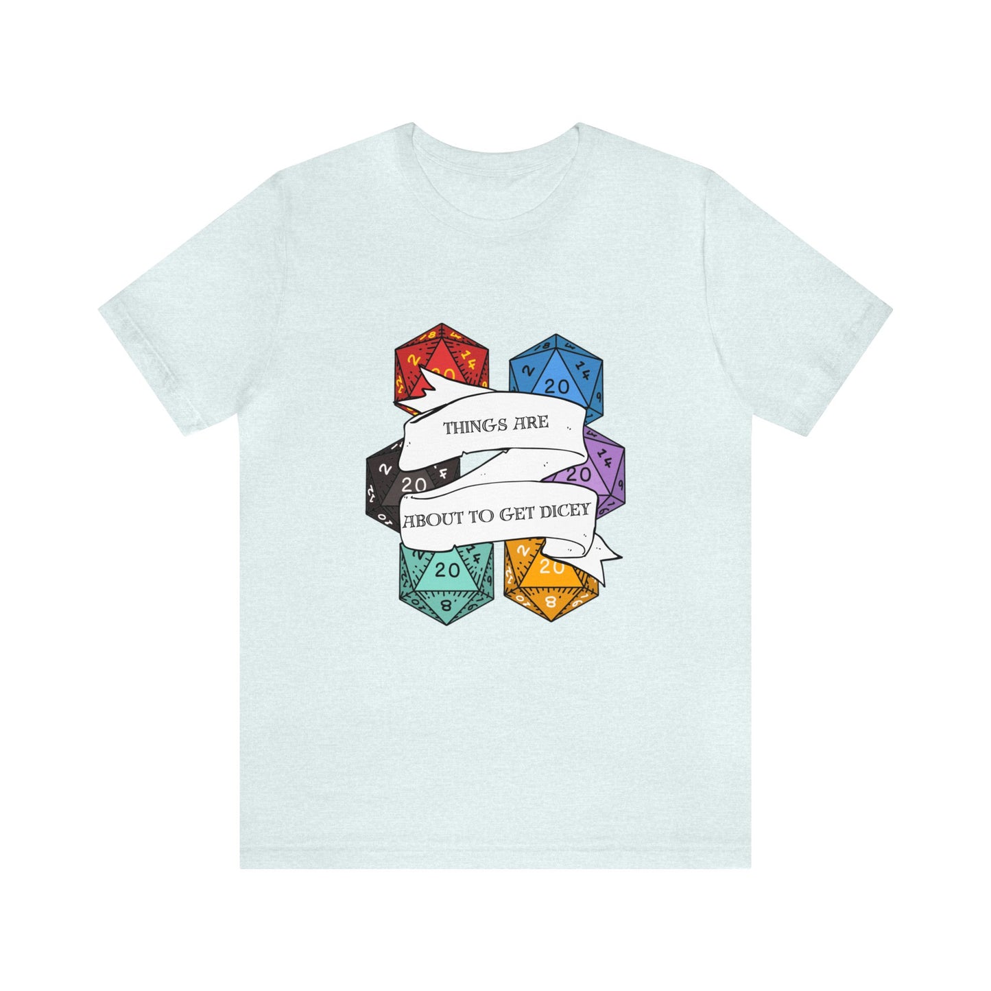 Dungeons & Dragons - Dicey Short Sleeve Tee