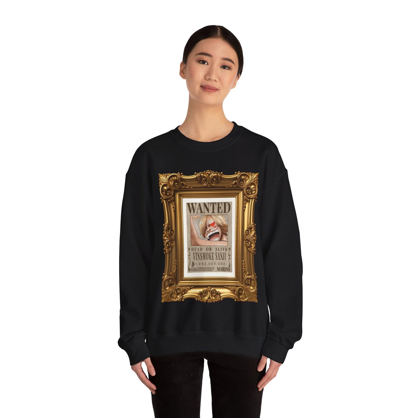 One Piece - Fine Art Sanji Unisex Heavy Blend™ Crewneck Sweatshirt
