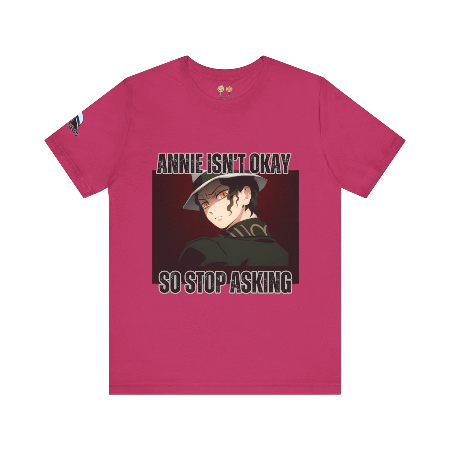 Demon Slayer - Blood Stains on the Carpet Unisex Jersey Short Sleeve Tee