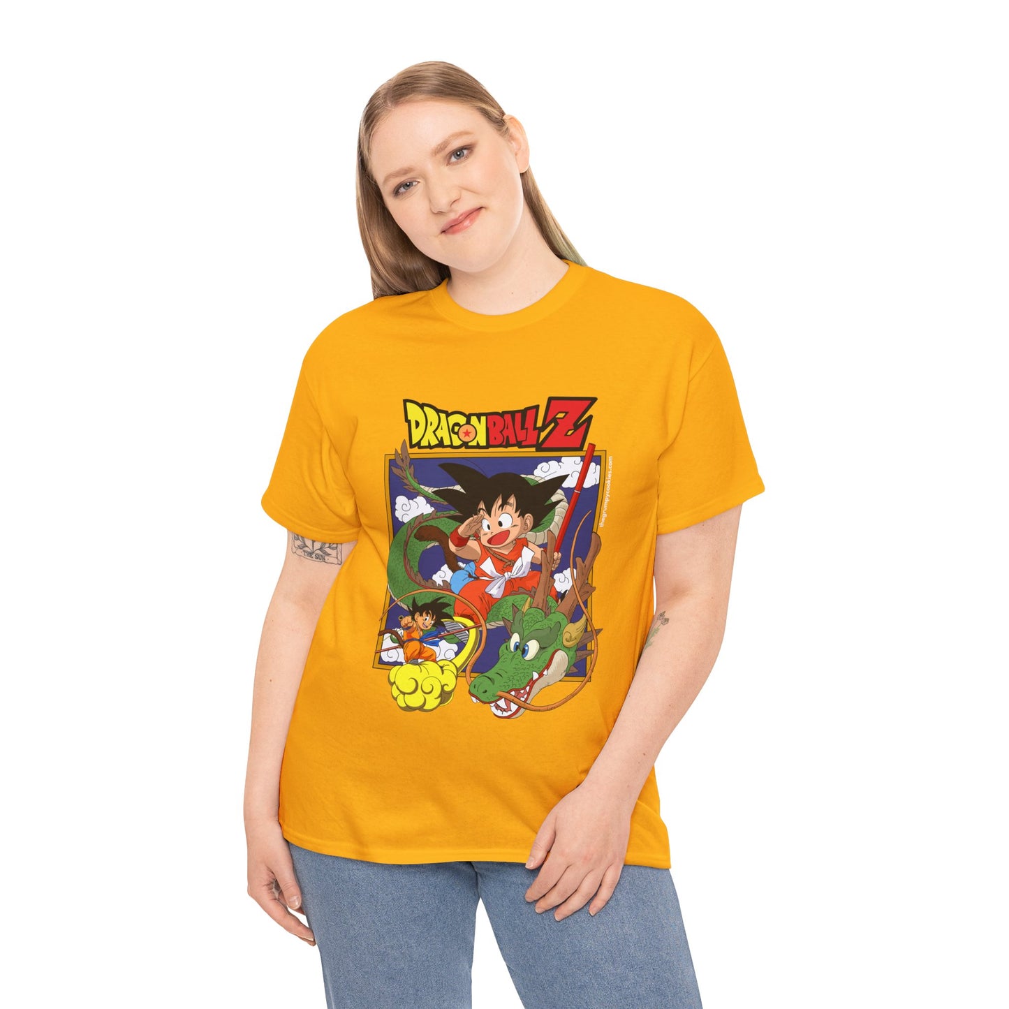 Dragon Ball - Old School DBZ Unisex Heavy Cotton Tee