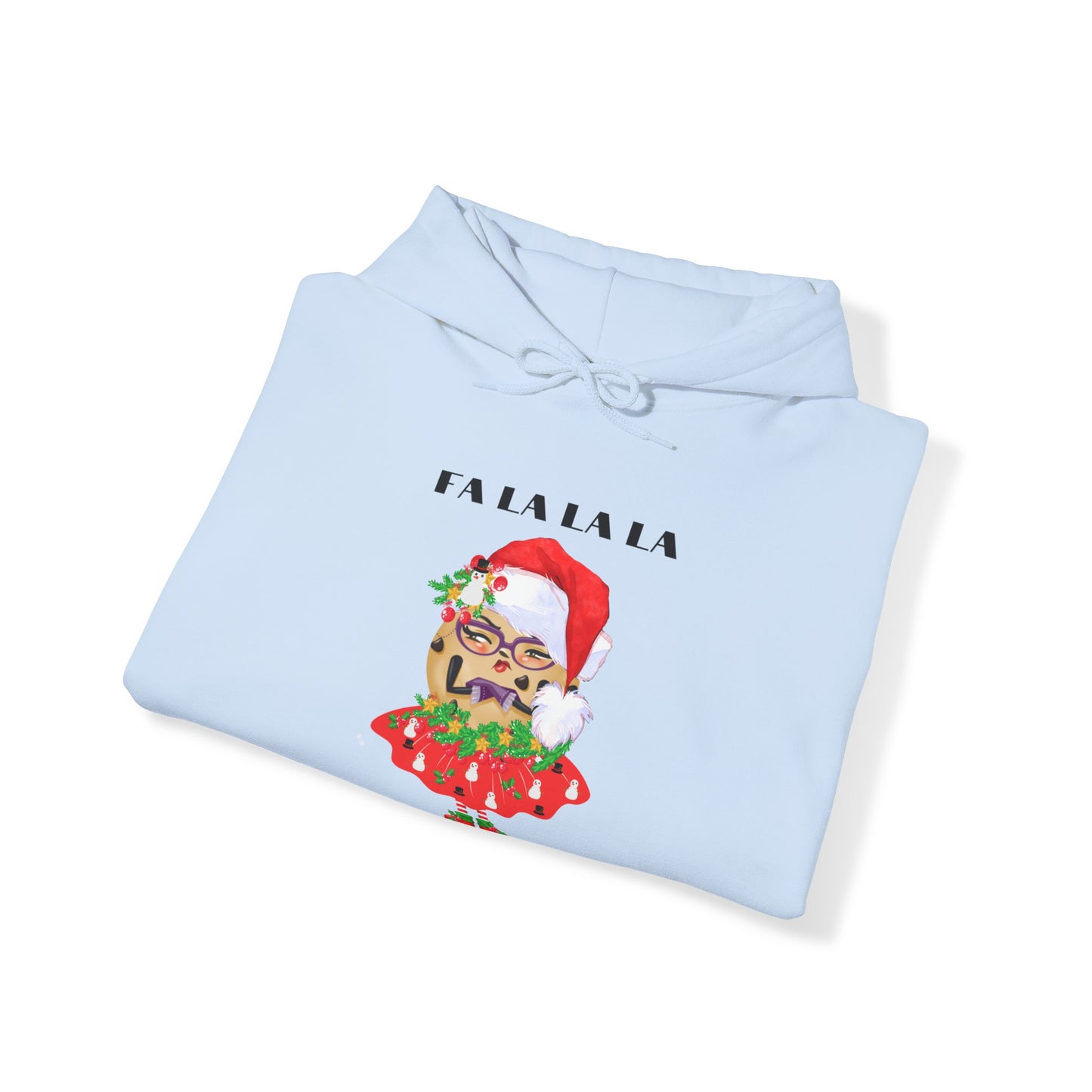 The Grumpy Cookies - Katrina Fa La La La Unisex Heavy Blend™ Hooded Sweatshirt