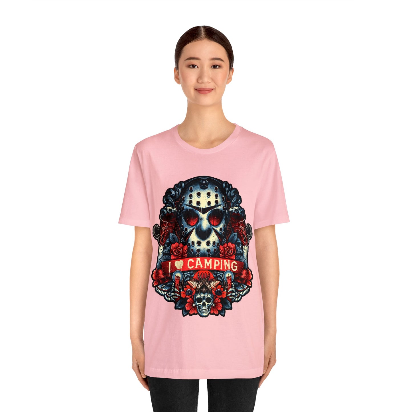 Friday the 13th - I Heart Camping Short Sleeve Tee