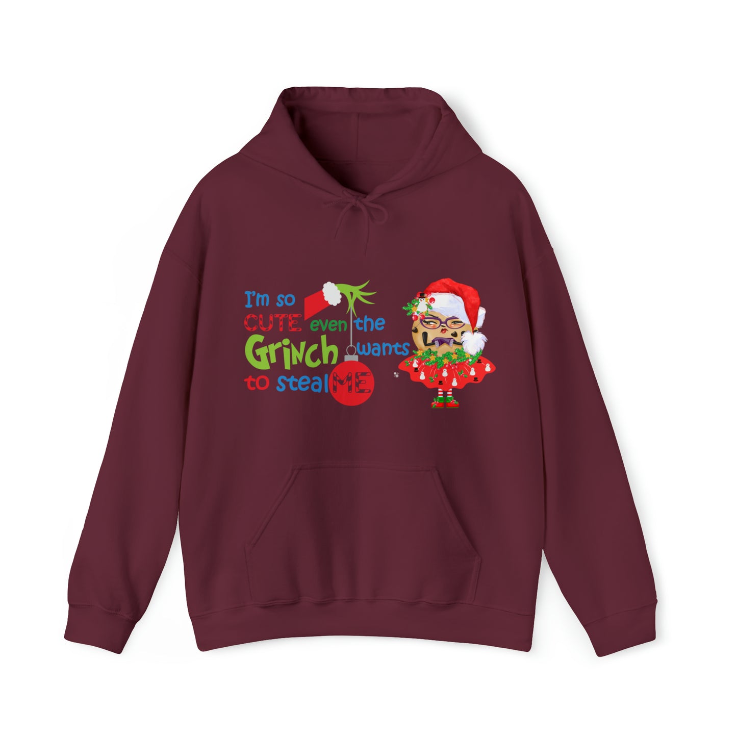 The Grumpy Cookies - Even the Grinch Loves TGC Unisex Heavy Blend™ Hooded Sweatshirt