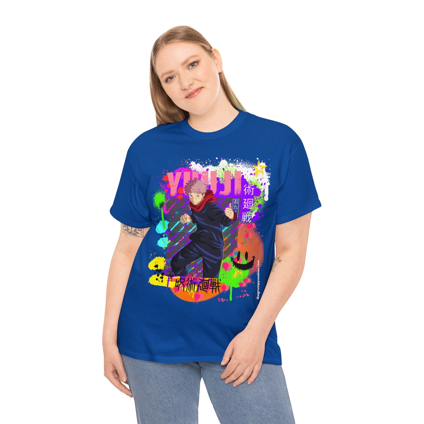 Jujutsu Kaisen - Yuji Says Bring It Unisex Heavy Cotton Tee