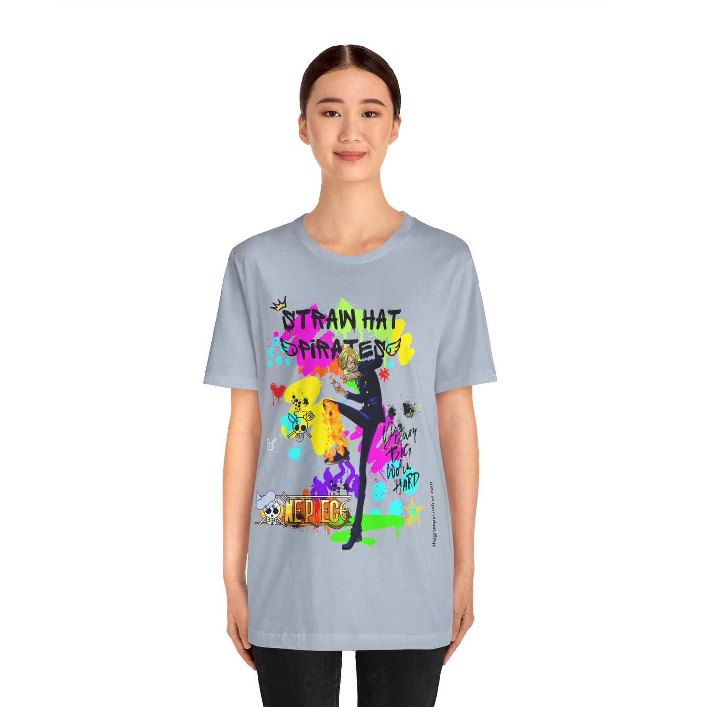 One Piece - Graffiti Sanji Unisex Jersey Short Sleeve Tee