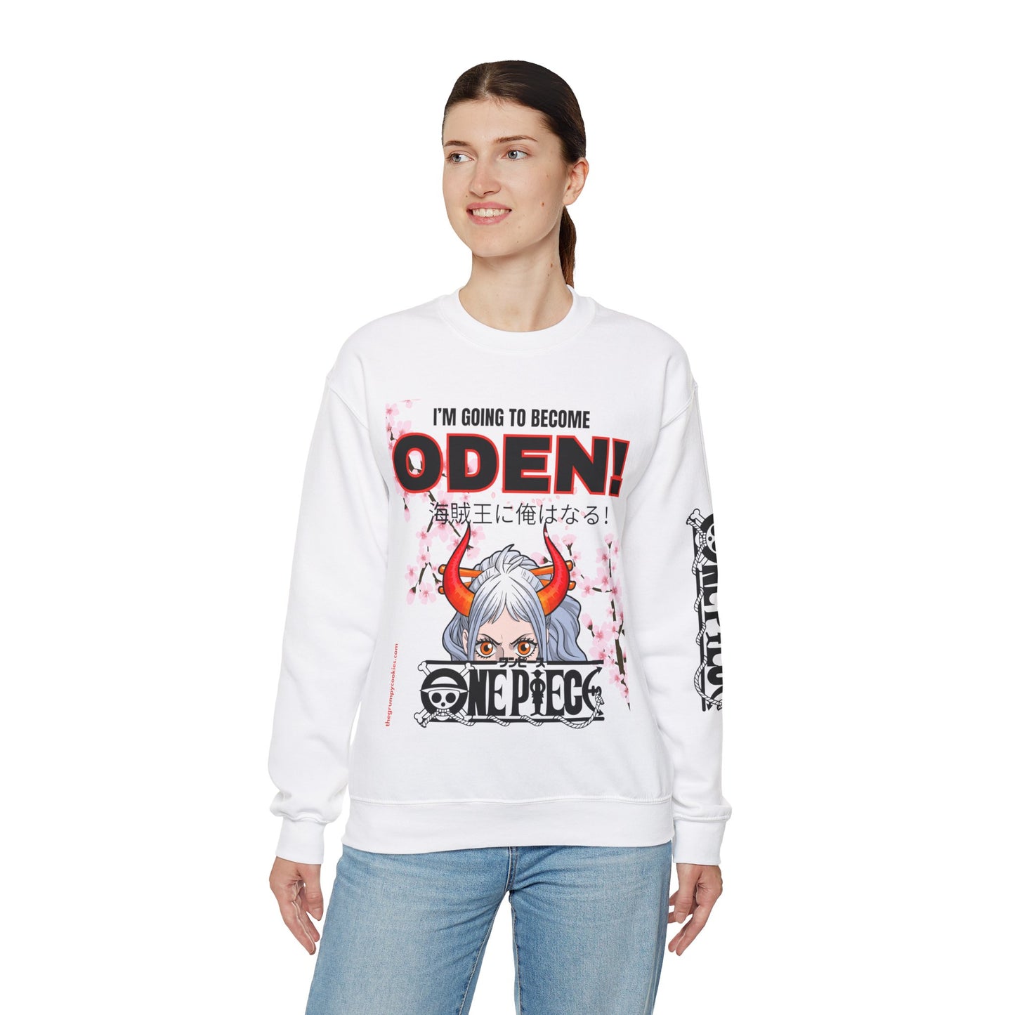 One Piece - I Will Be Oden Unisex Heavy Blend™ Crewneck Sweatshirt
