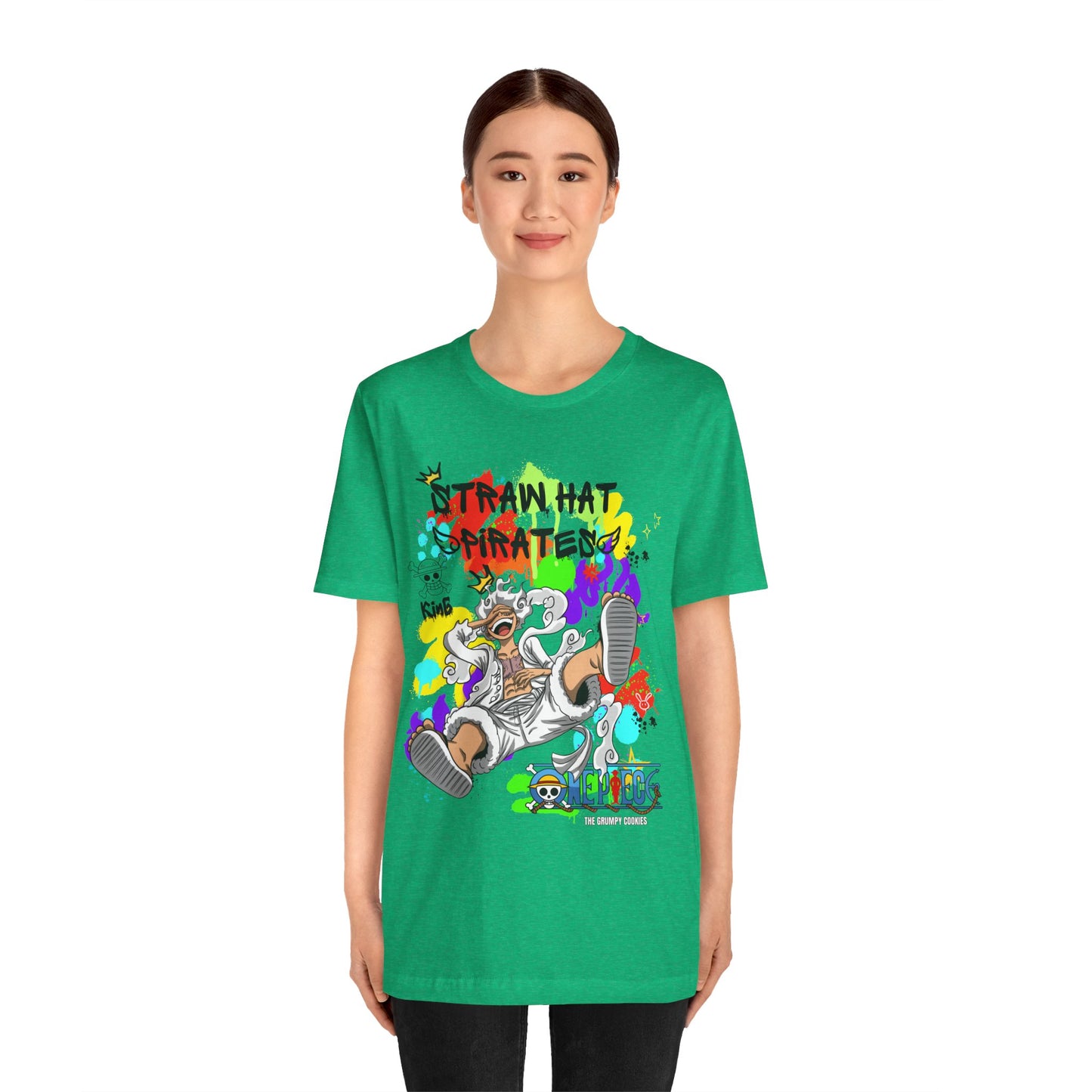 One Piece - Graffiti Luffy Unisex Jersey Short Sleeve Tee