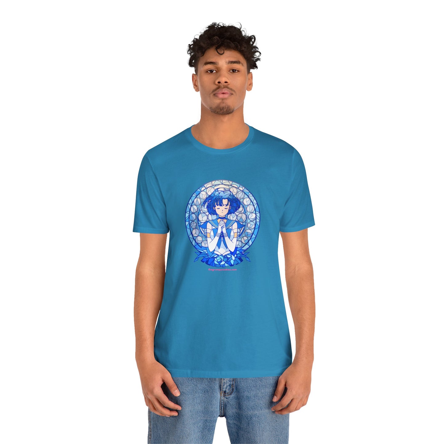 Sailor Moon - Sailor Mercury Jersey Short Sleeve Tee