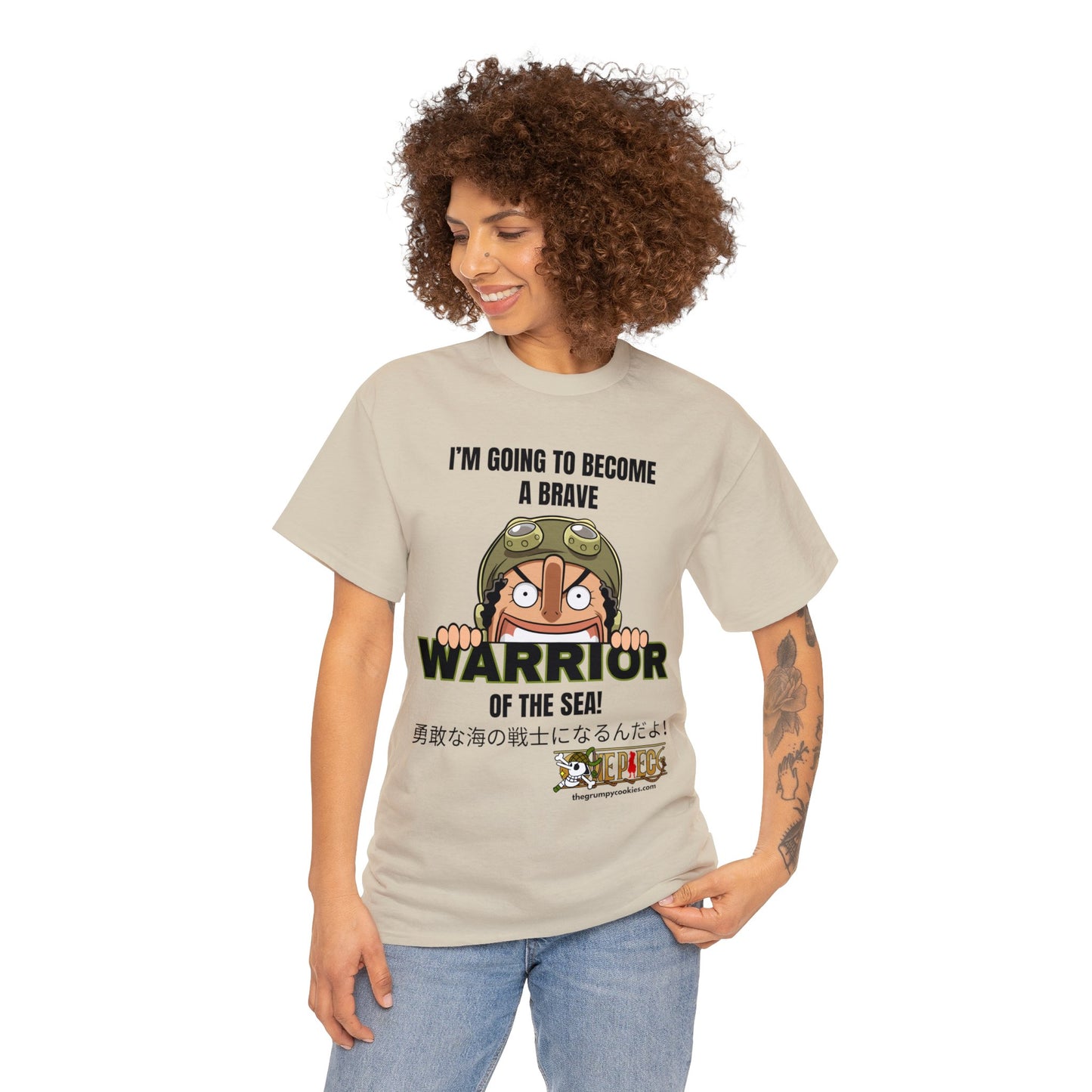 One Piece - Brave Warrior of the Sea Unisex Heavy Cotton Tee