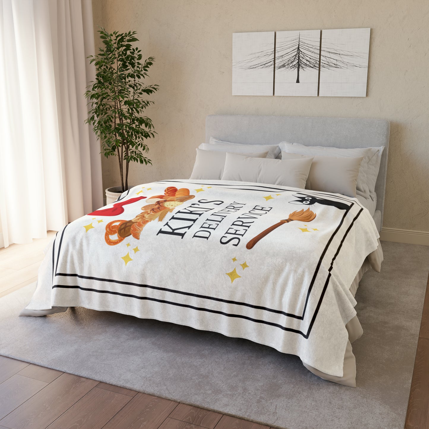 Studio Ghibli - Kiki's Delivery Service - Polyester Blanket