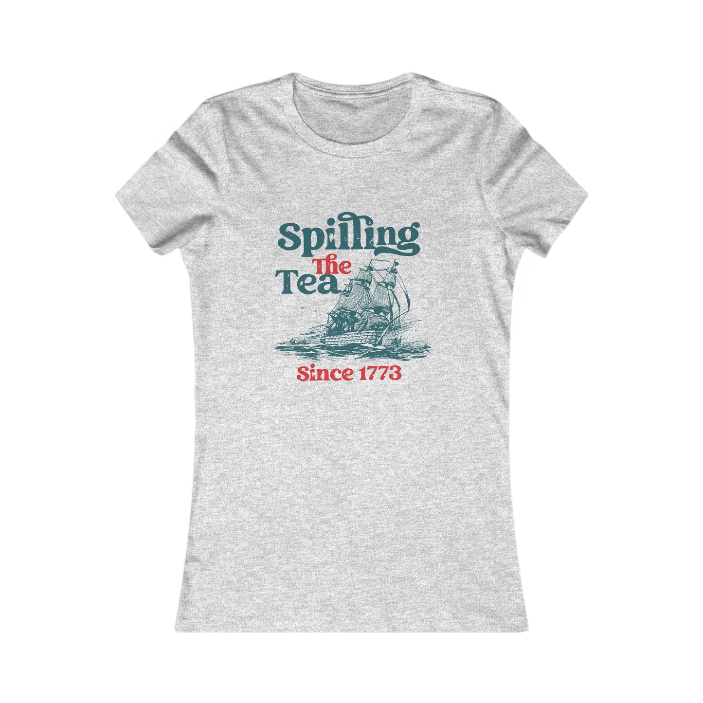 The Grumpy Cookies- Tea Spillin' Women's Favorite Tee