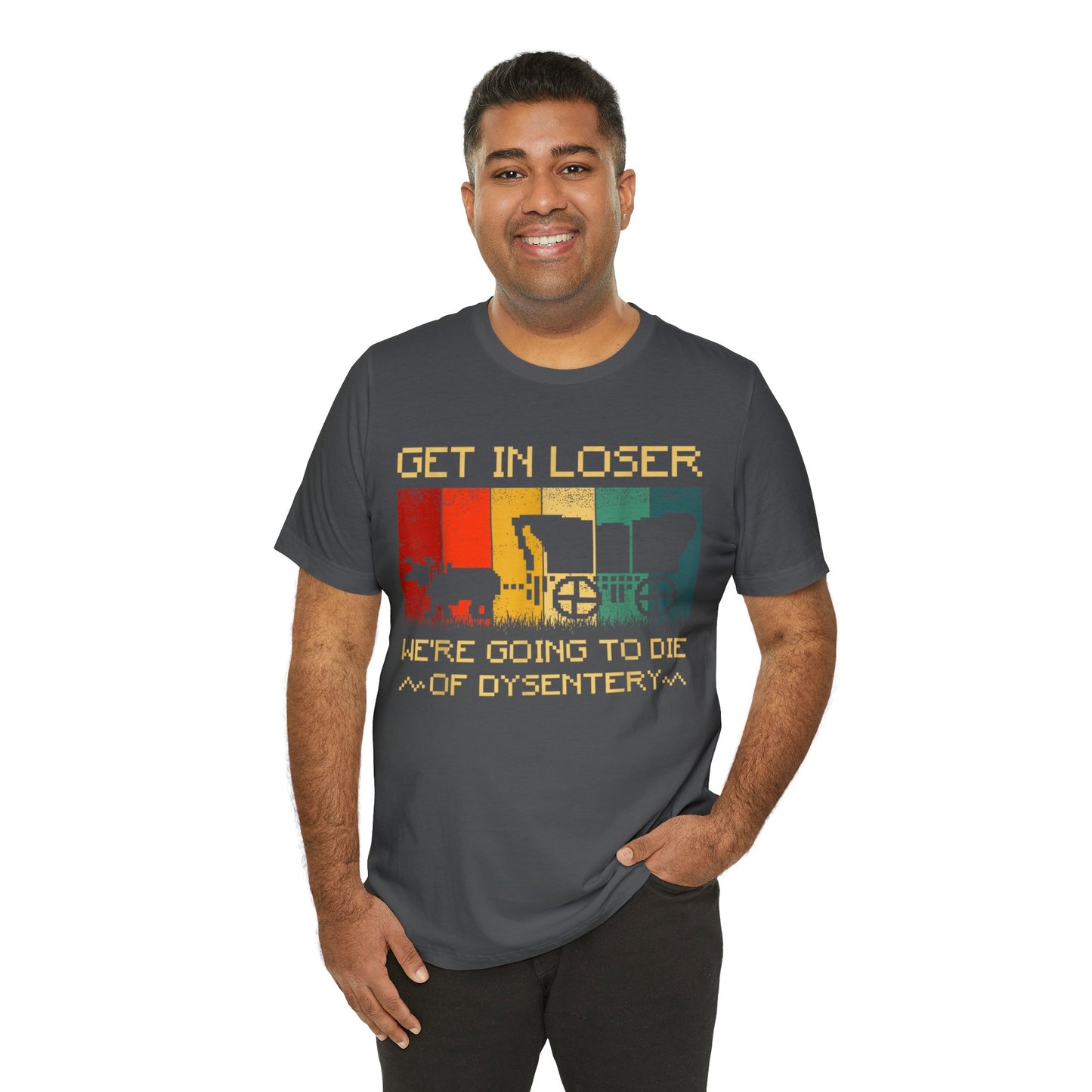 Oregon Trail- Everyone Dies Short Sleeve Tee