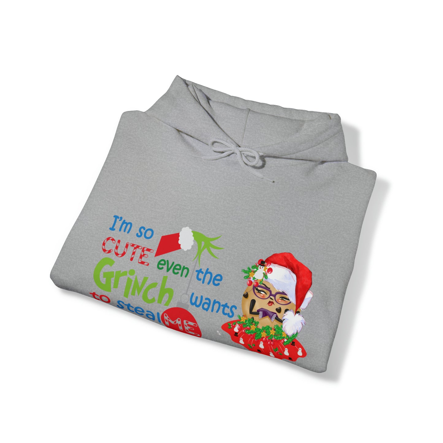 The Grumpy Cookies - Even the Grinch Loves TGC Unisex Heavy Blend™ Hooded Sweatshirt