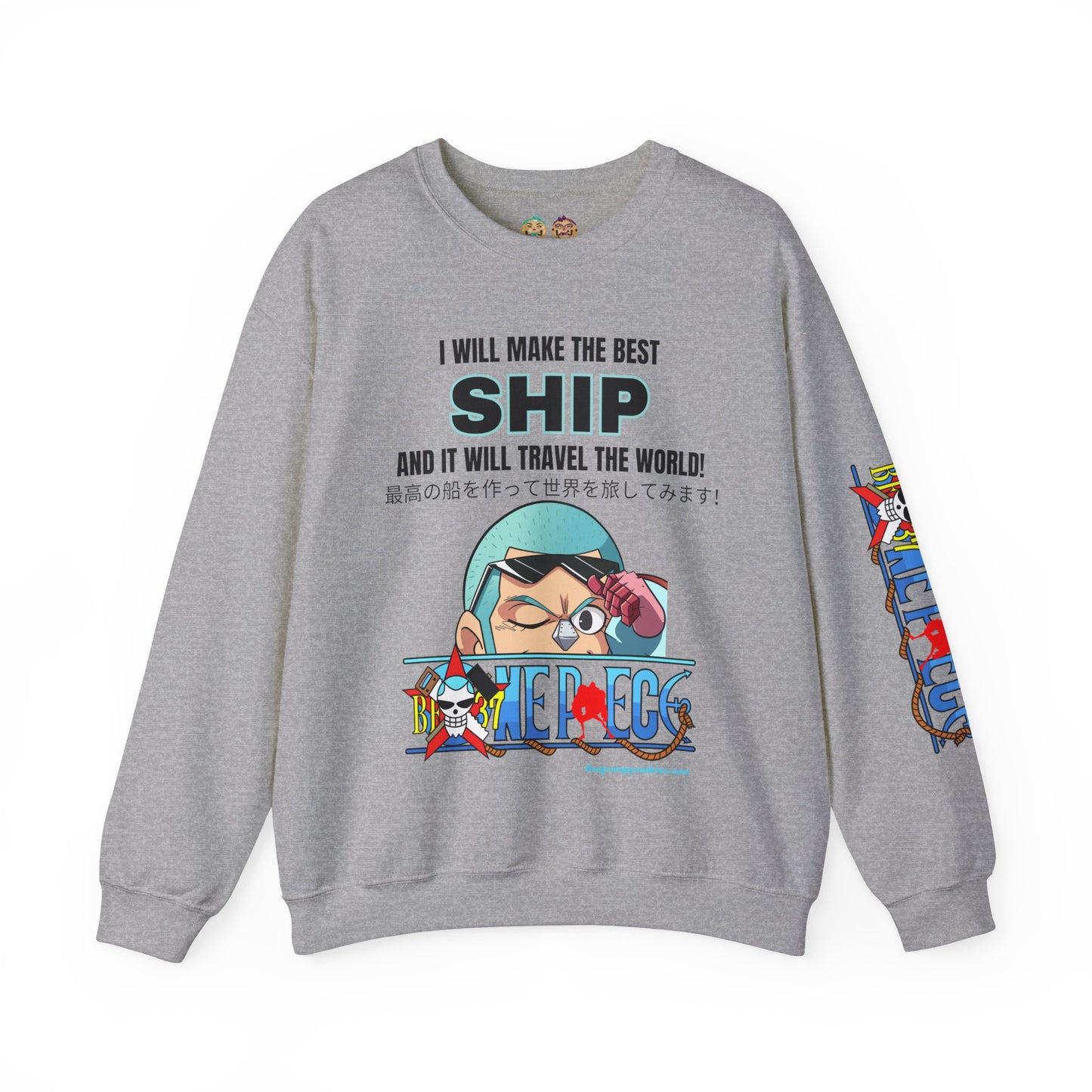 One Piece - World's Greatest Shipwright Unisex Heavy Blend™ Crewneck Sweatshirt