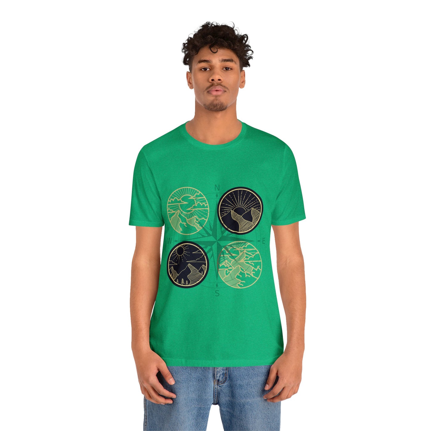 The Grumpy Cookies - Compass Short Sleeve Tee