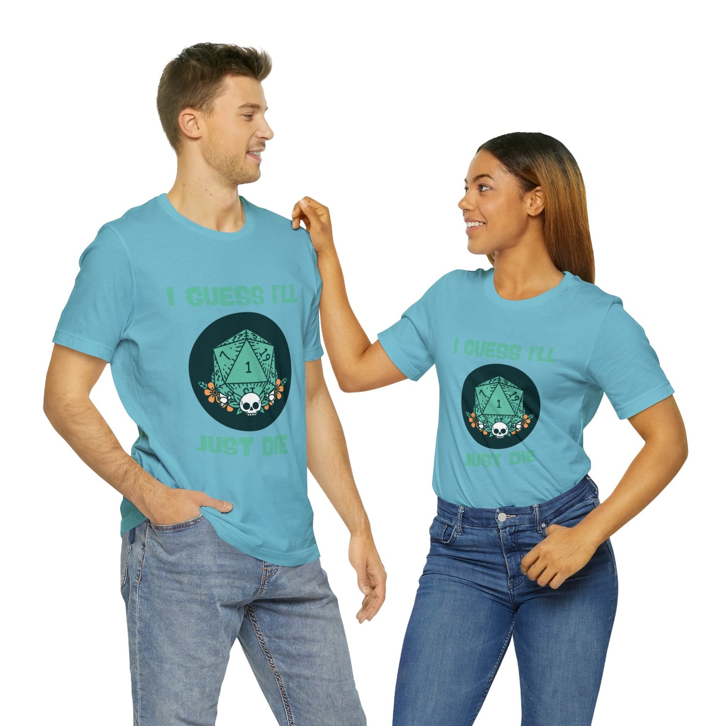 Dungeons & Dragons - Guess I'll Die Short Sleeve Tee
