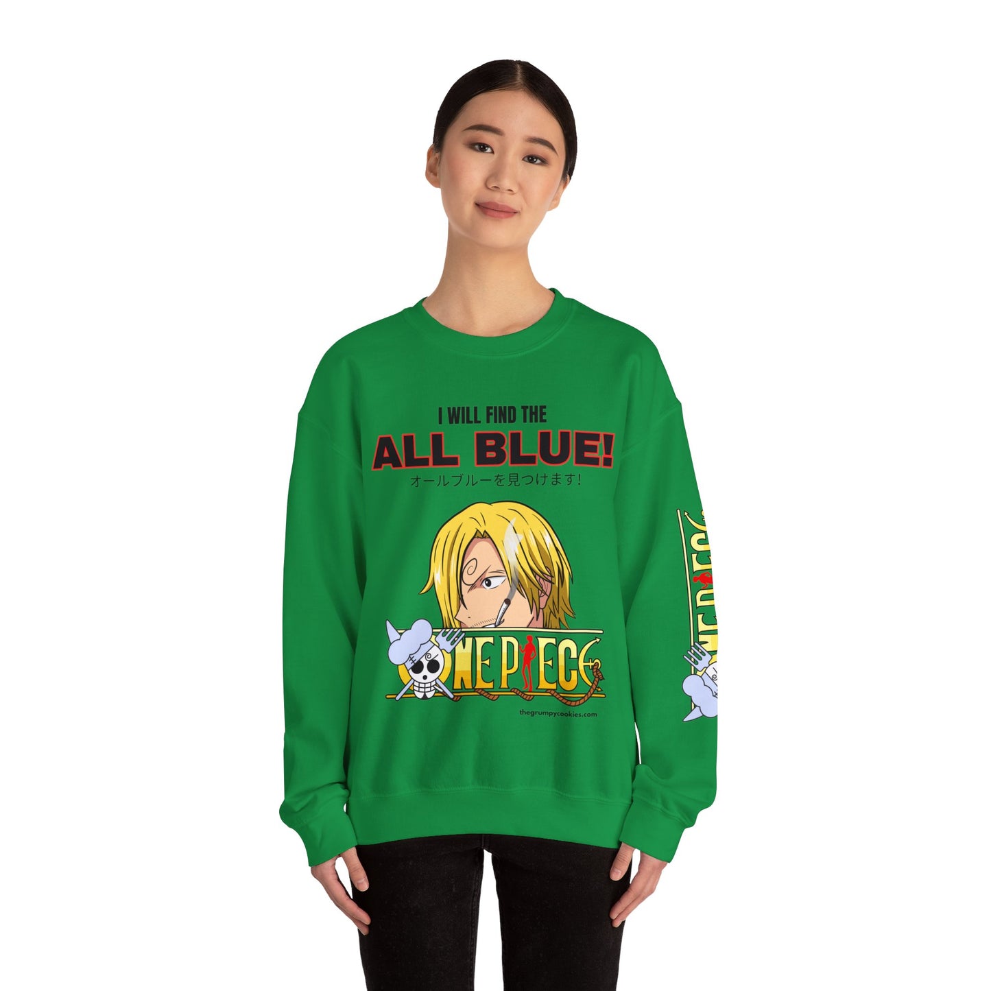 One Piece - Dream Follower Unisex Heavy Blend™ Crewneck Sweatshirt