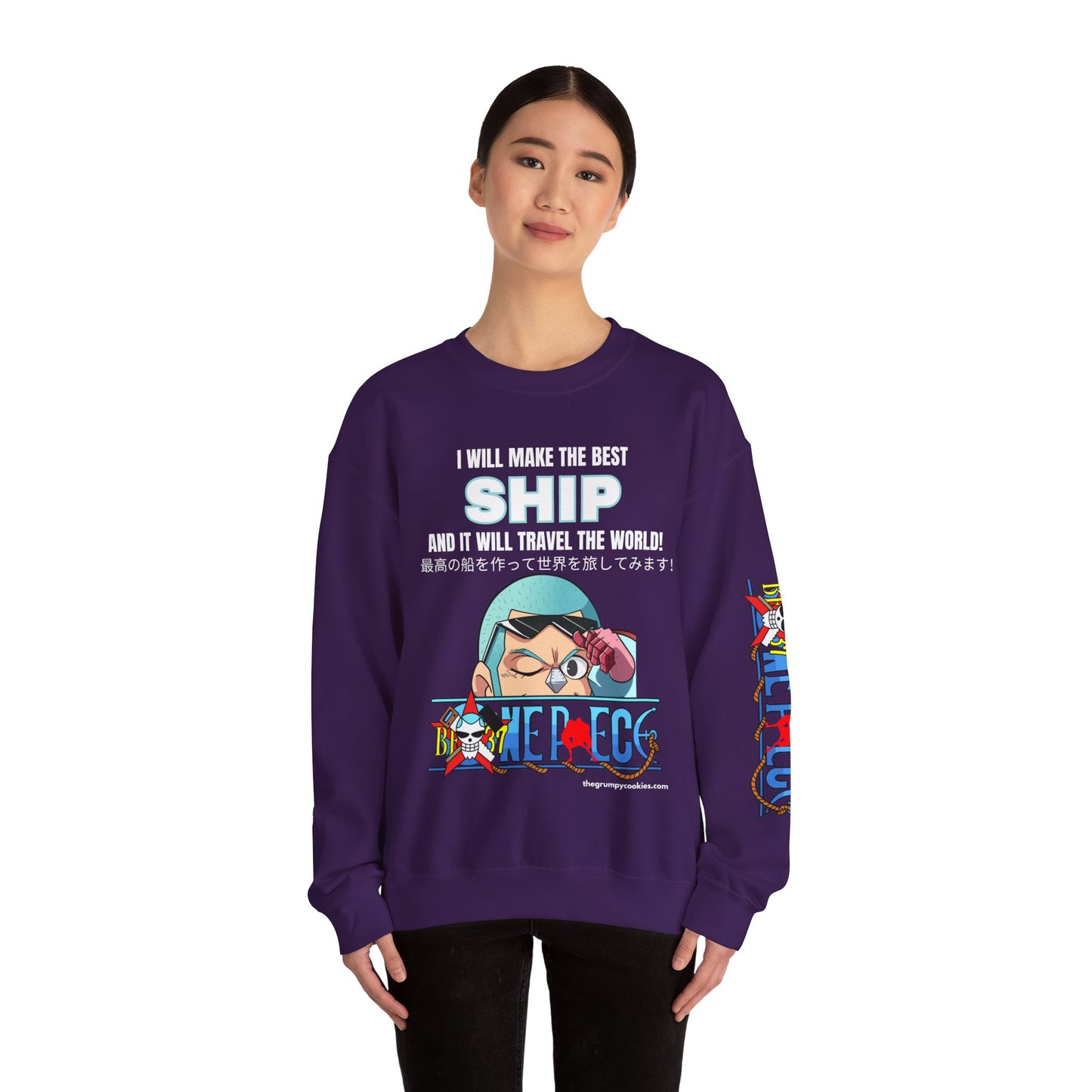 One Piece - World's Greatest Shipwright Unisex Heavy Blend™ Crewneck Sweatshirt