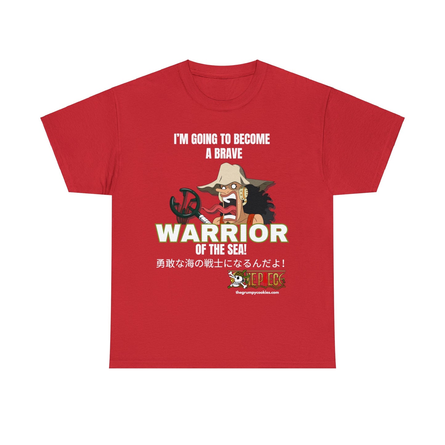 One Piece - Brave-ish Warrior of the Sea Unisex Heavy Cotton Tee