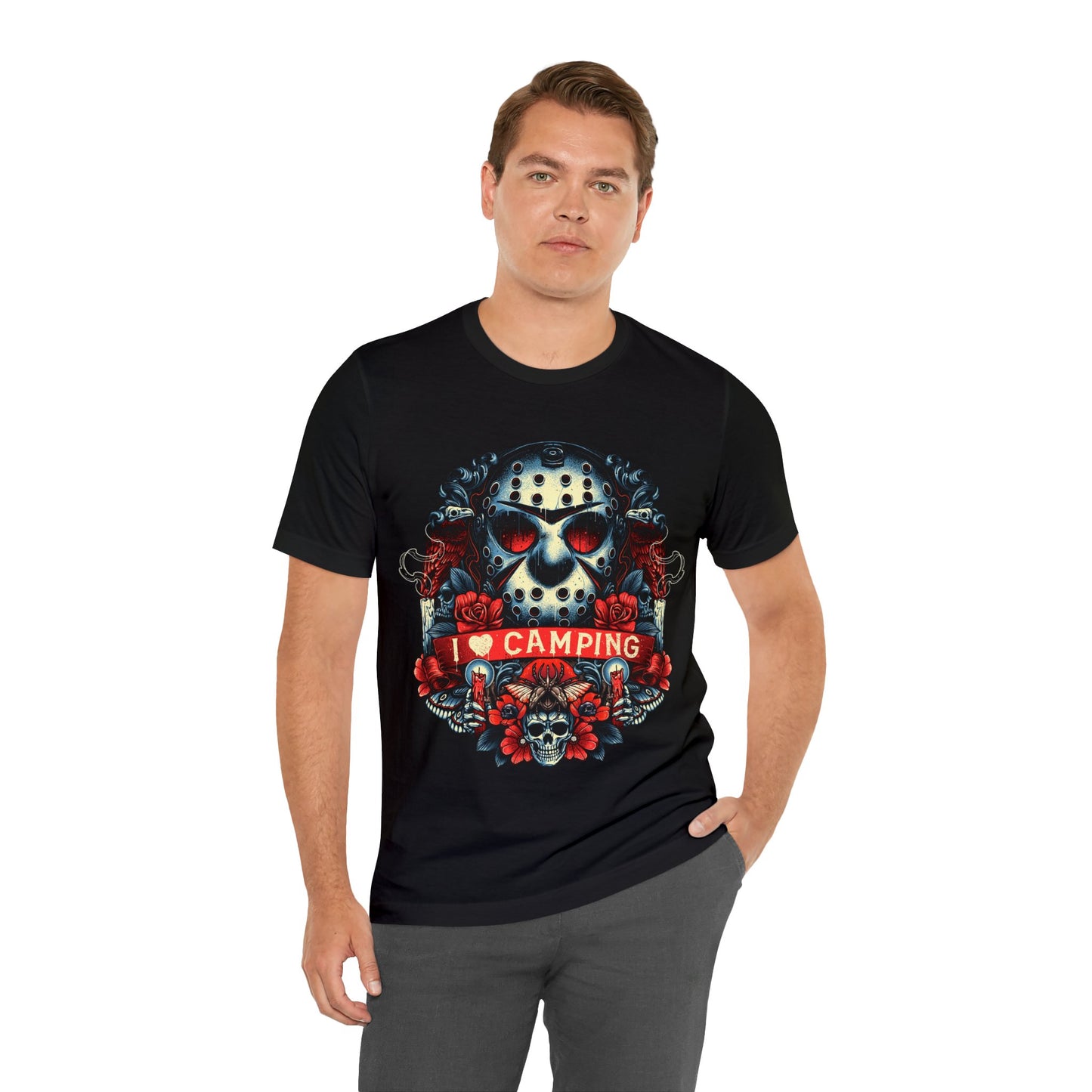 Friday the 13th - I Heart Camping Short Sleeve Tee