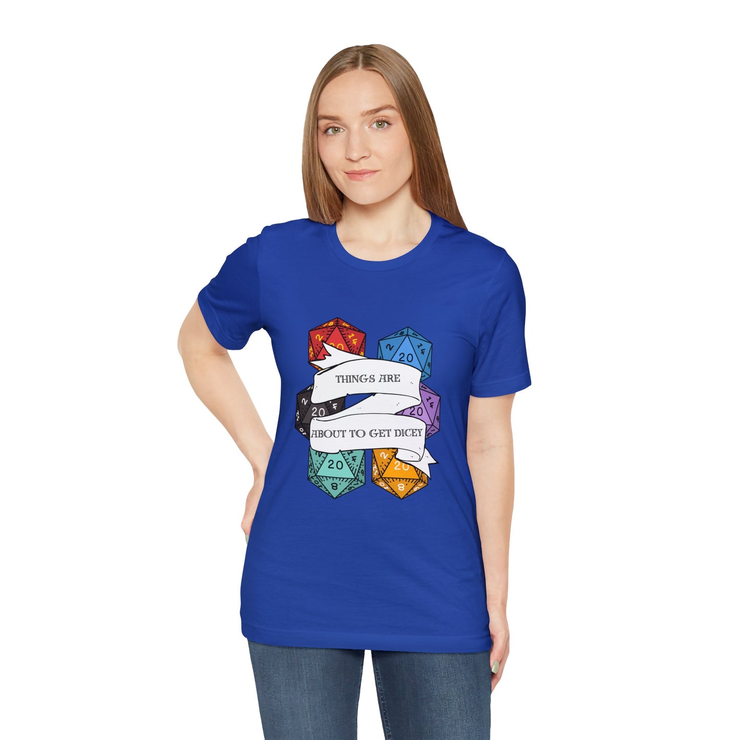 Dungeons & Dragons - Dicey Short Sleeve Tee