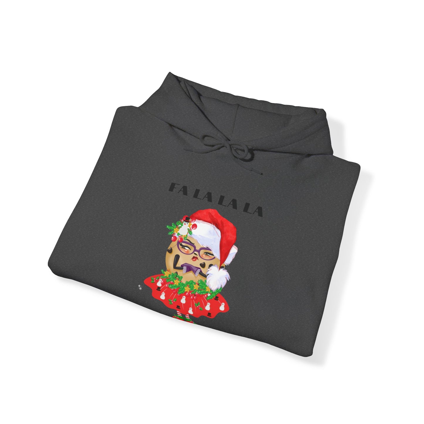 The Grumpy Cookies - Katrina Fa La La La Unisex Heavy Blend™ Hooded Sweatshirt
