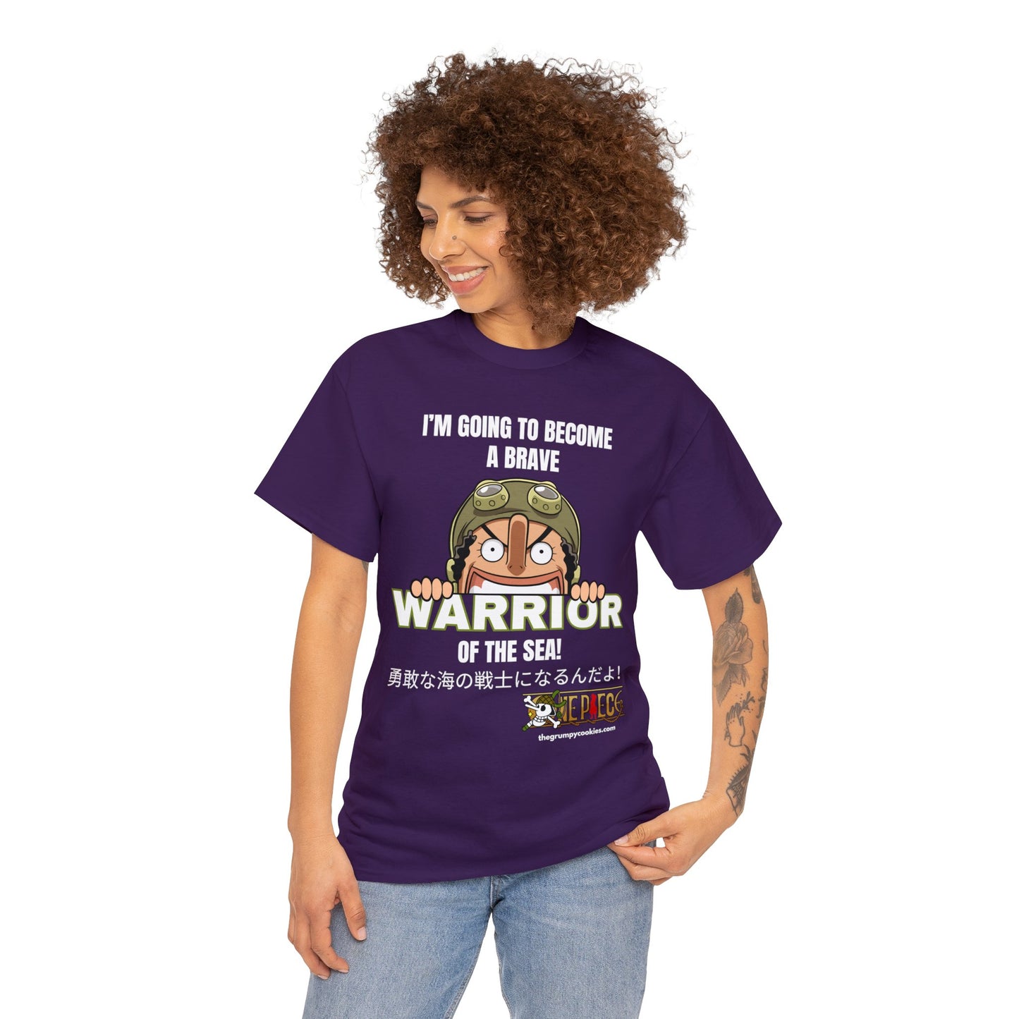 One Piece - Brave Warrior of the Sea Unisex Heavy Cotton Tee