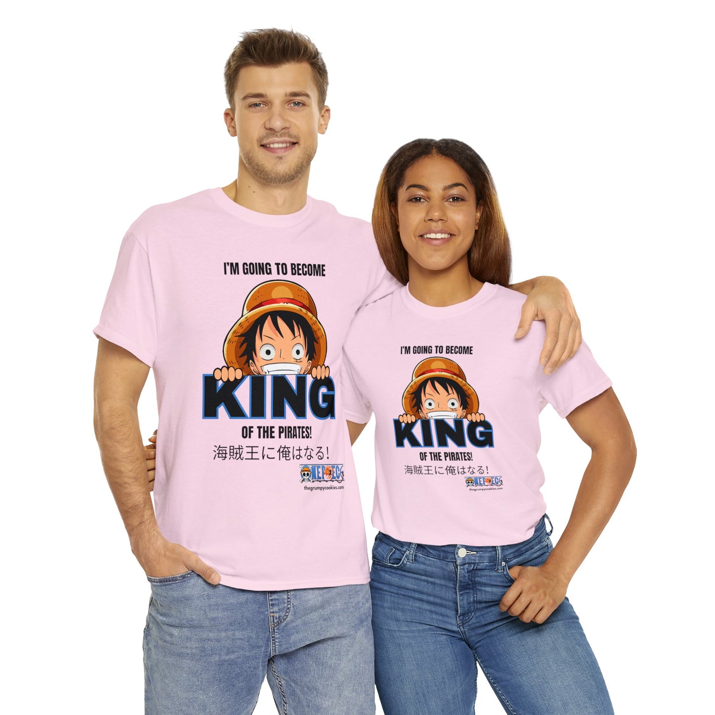 One Piece - King of the Pirates Unisex Heavy Cotton Tee