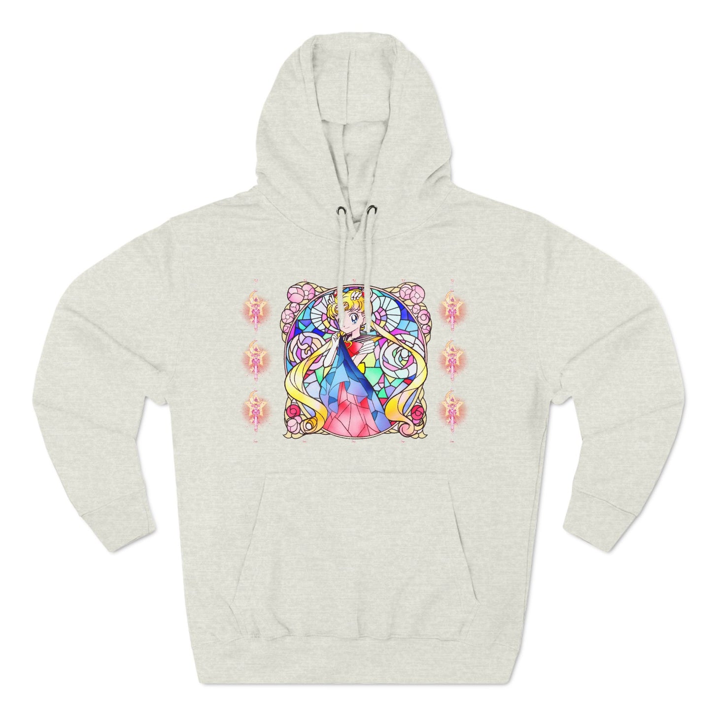 Sailor Moon - Stained Glass Sailor Power Pullover Hoodie