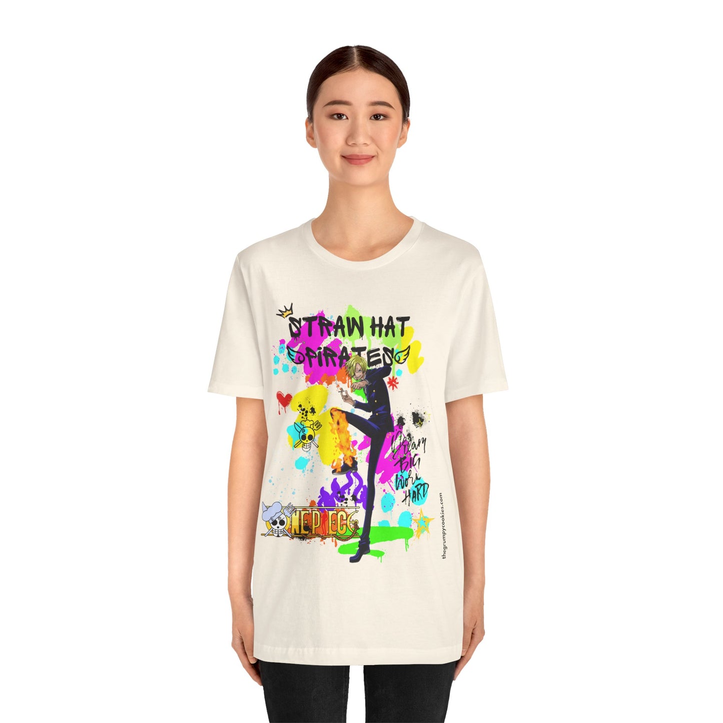 One Piece - Graffiti Sanji Unisex Jersey Short Sleeve Tee